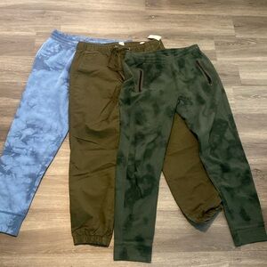 SOLD: /old navy size M bundle of 3 sets of joggers